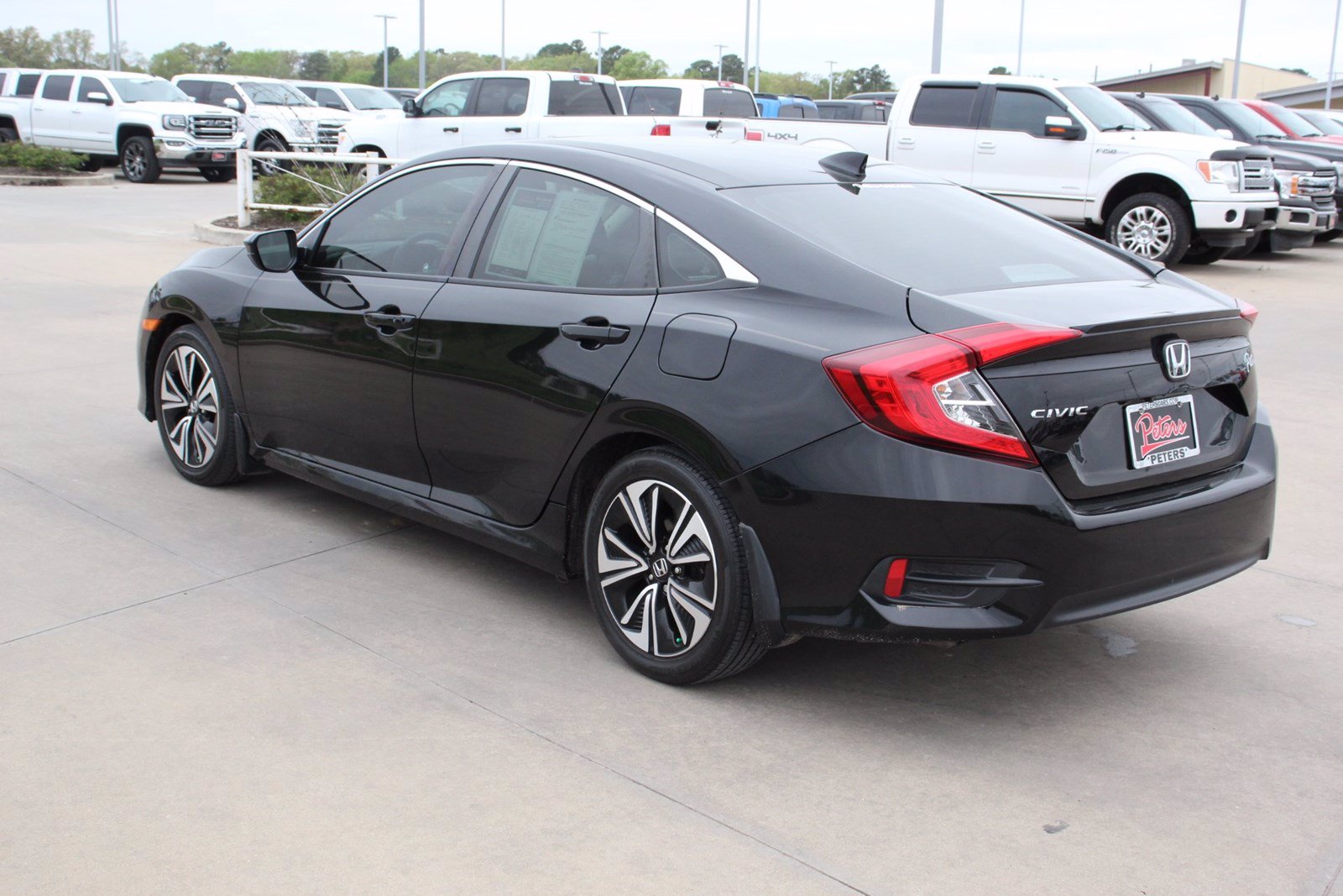 Pre-Owned 2017 Honda Civic EX-T 4D Sedan in Longview #9D1115A | Peters ...