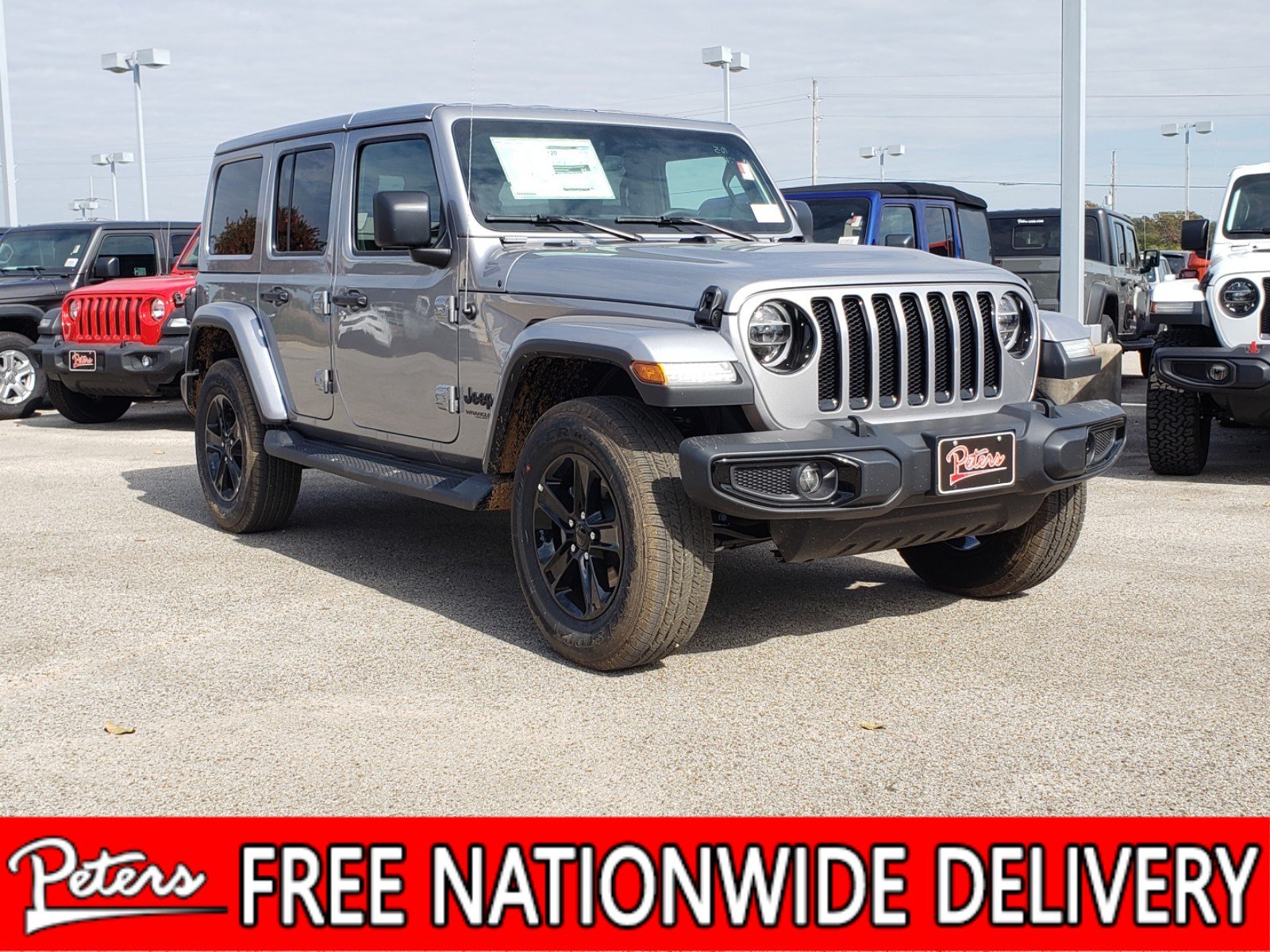 New 2020 Jeep Wrangler Unlimited Sahara Altitude With 4wd