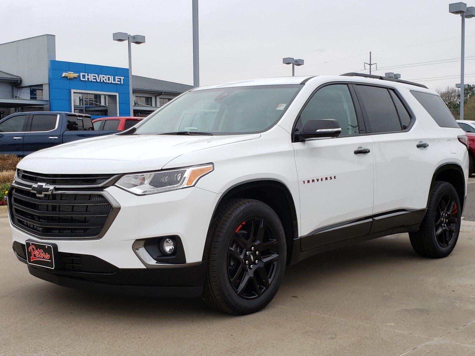 New 2020 Chevrolet Traverse Premier SUV in Longview #20C546 | Peters ...