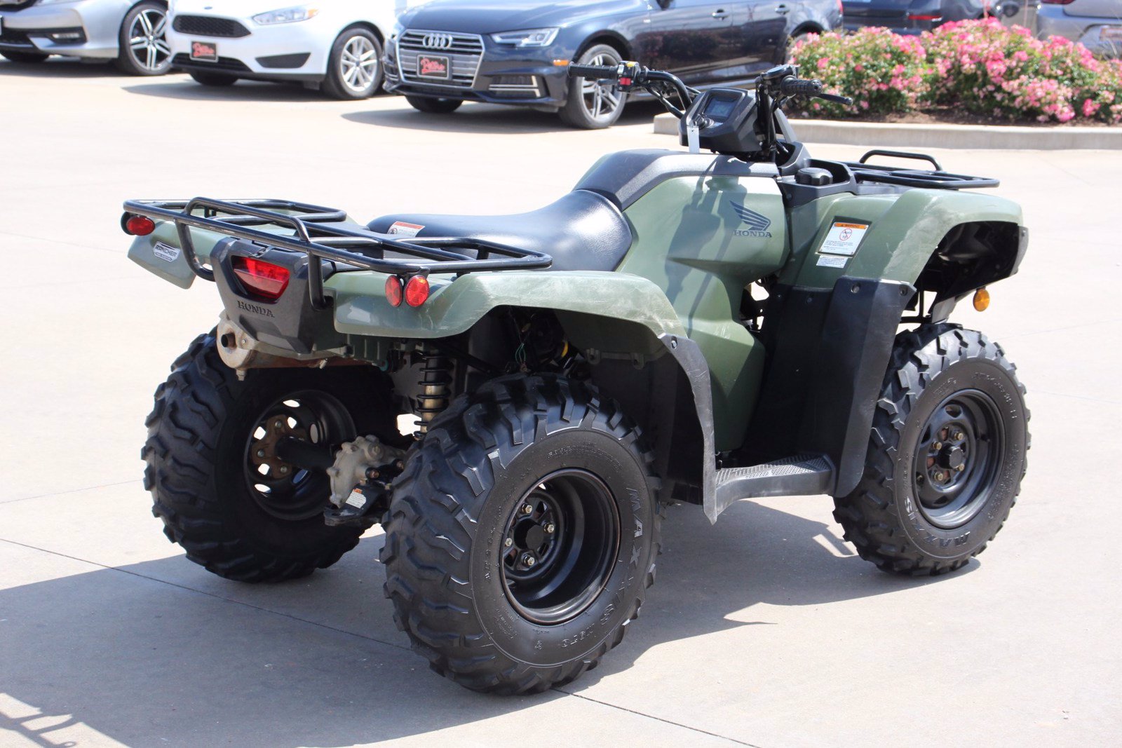 PreOwned 2019 Honda Fourtrax Rancher TRX 420 FM in Longview 9830P