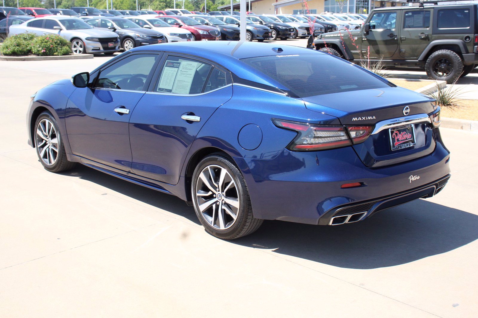 Pre-Owned 2019 Nissan Maxima 3.5 SV 4D Sedan in Longview #20C233C ...