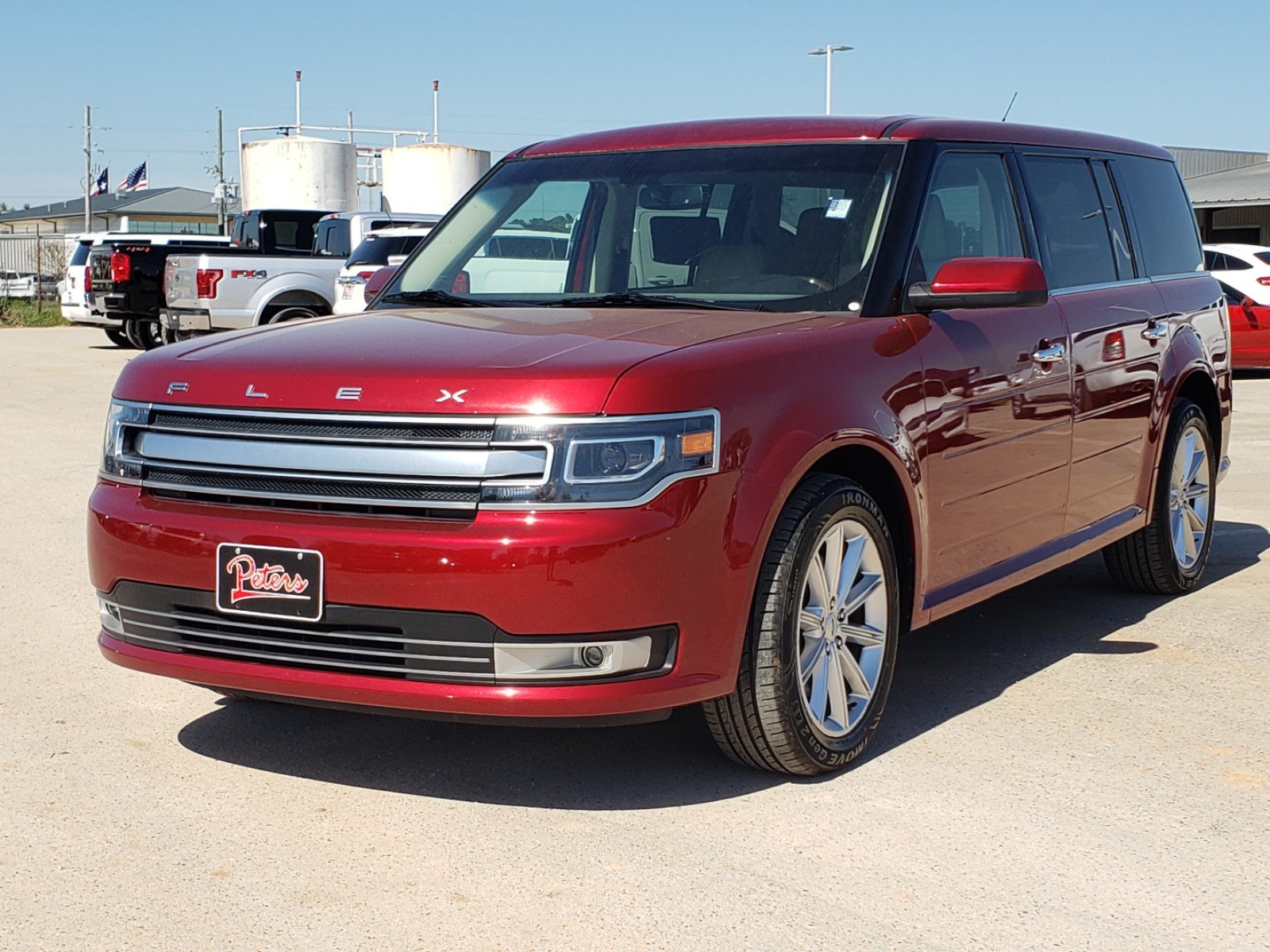 Pre-owned 2019 Ford Flex Limited Suv In Longview #9722p 