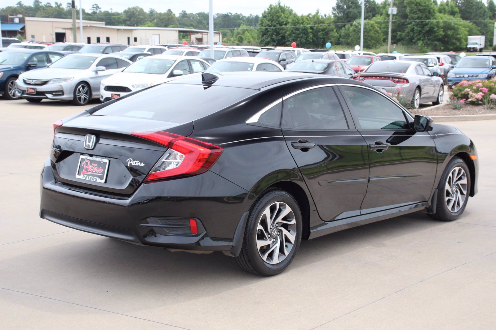 Pre-Owned 2018 Honda Civic EX 4D Sedan in Longview #9779PA | Peters ...