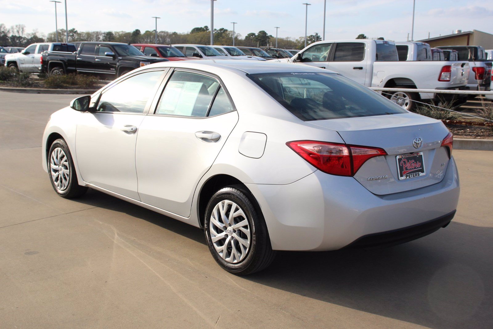 Pre-Owned 2019 Toyota Corolla L 4D Sedan in Longview #9613P | Peters ...