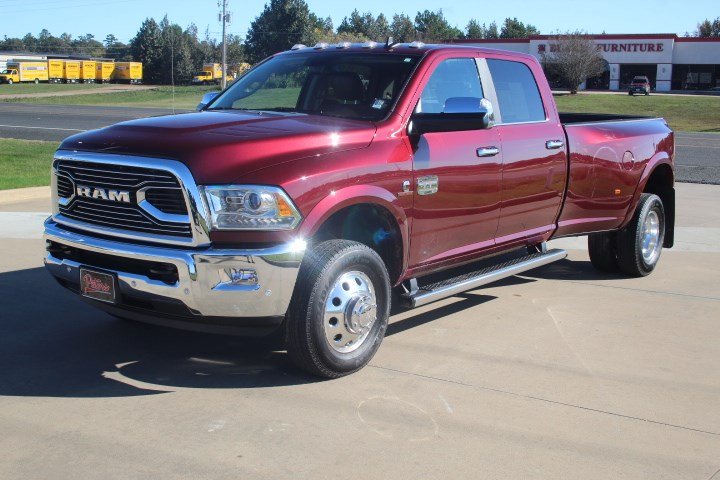 Pre-Owned 2018 Ram 3500 Laramie Longhorn 4D Crew Cab in Longview ...