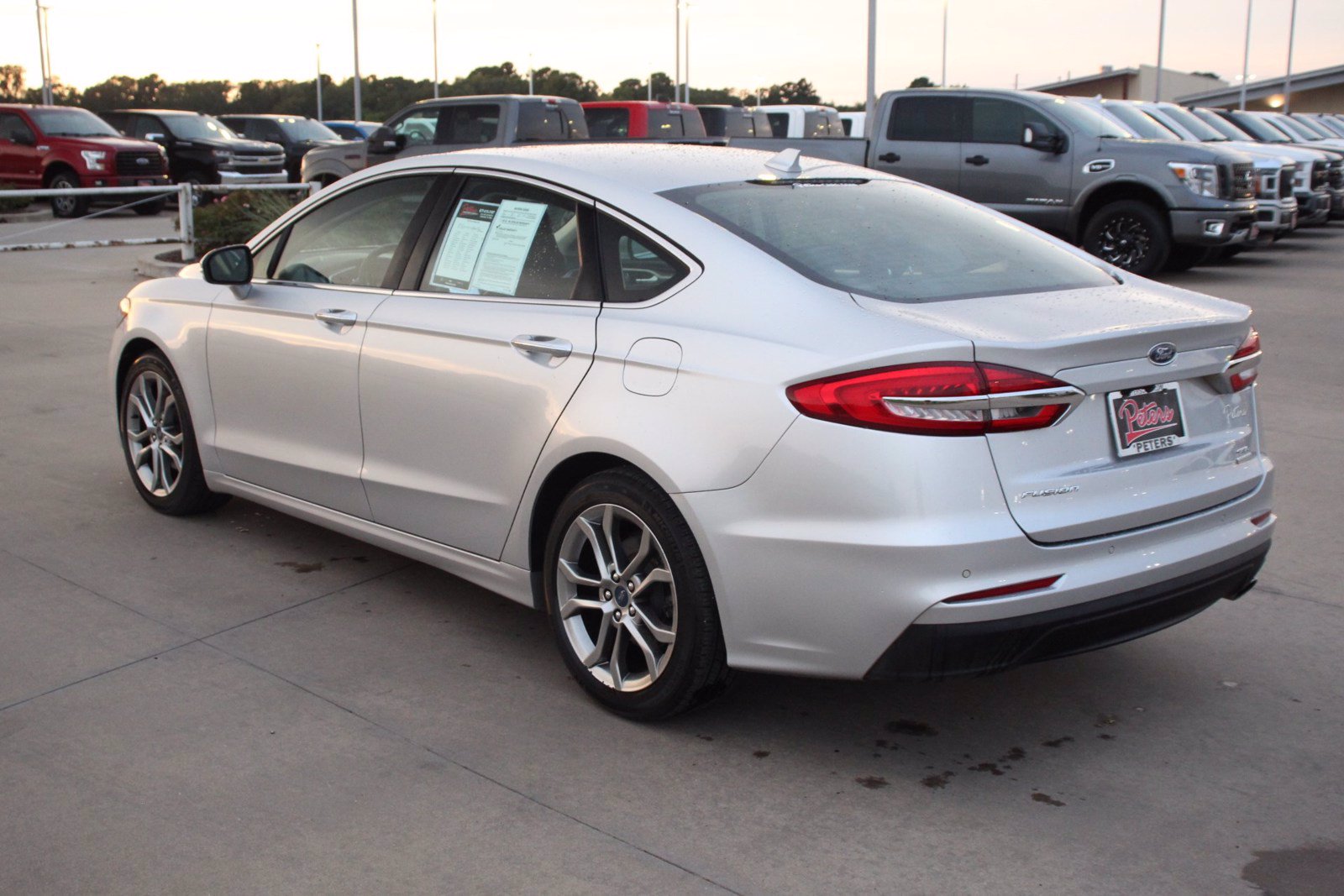 Pre-Owned 2019 Ford Fusion SEL 4D Sedan in Longview #10237P | Peters ...