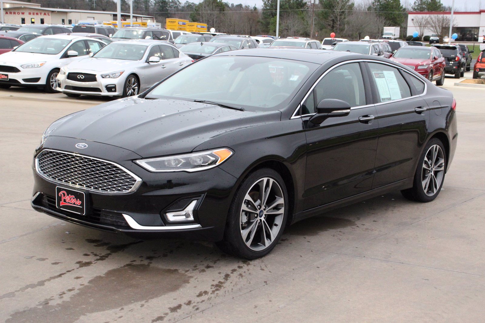 Pre-Owned 2019 Ford Fusion Titanium 4D Sedan in Longview #9519P ...