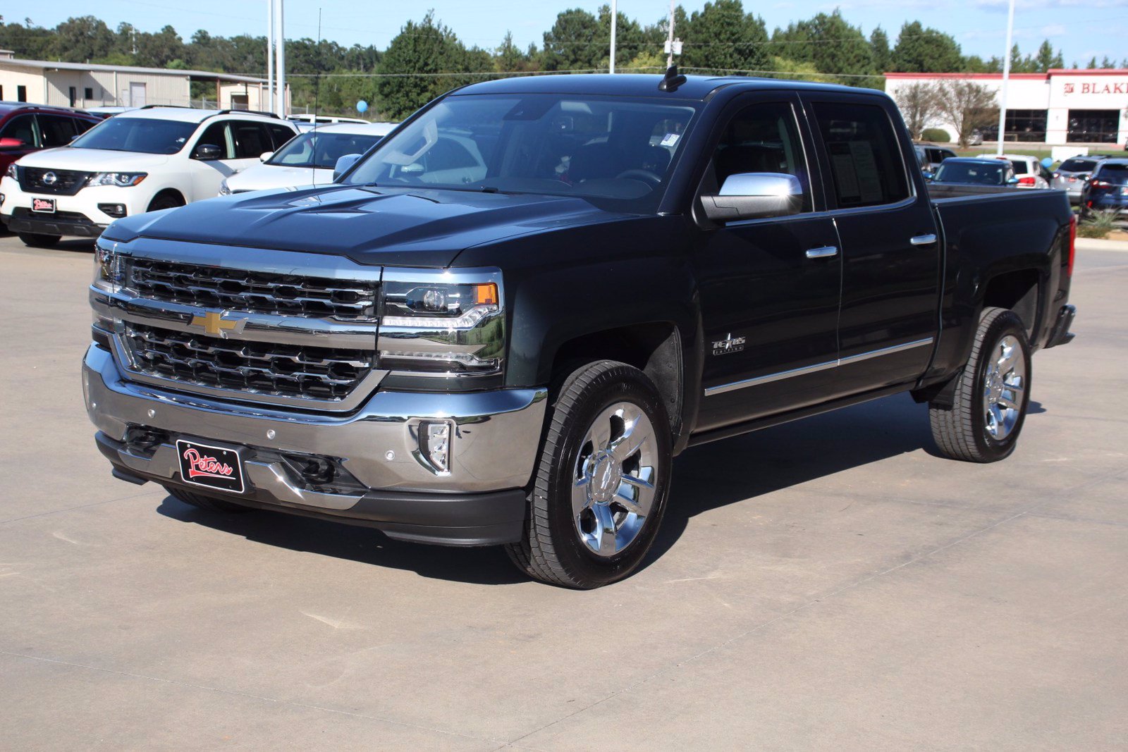 Pre-Owned 2018 Chevrolet Silverado 1500 LTZ 4D Crew Cab in Longview ...