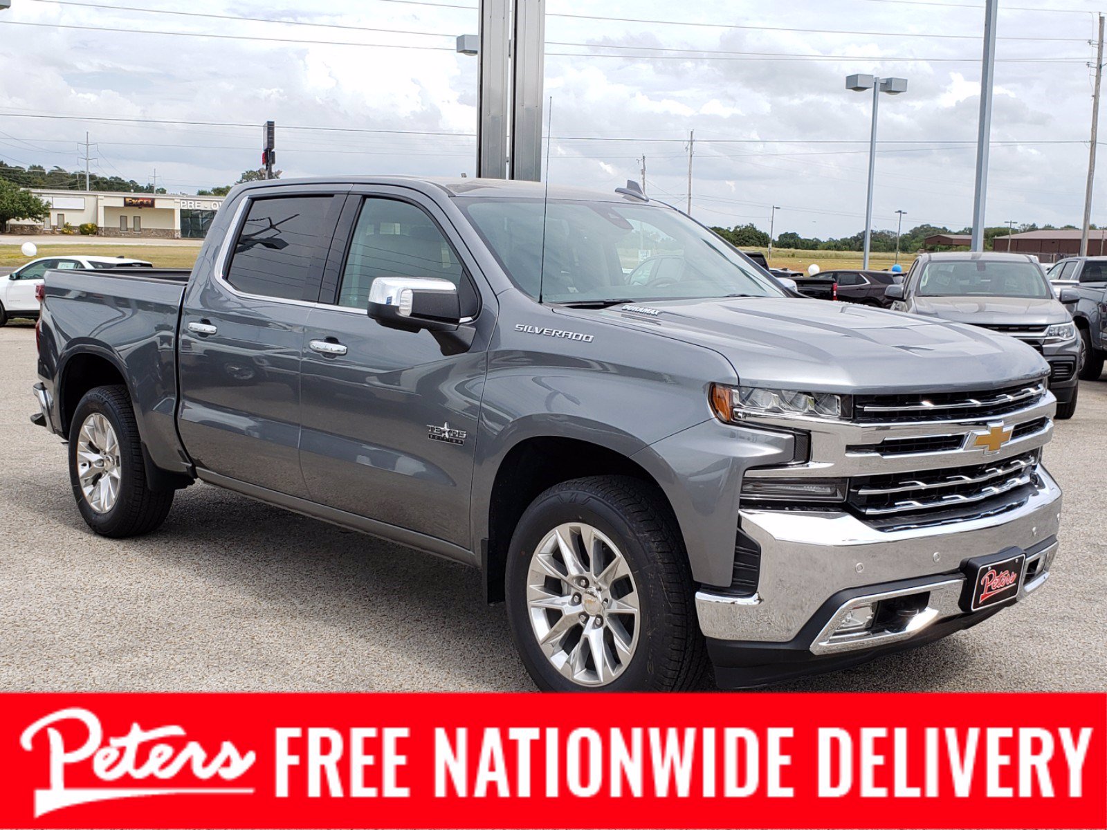 New 2020 Chevrolet Silverado 1500 LTZ Crew Cab in Longview #20C1089