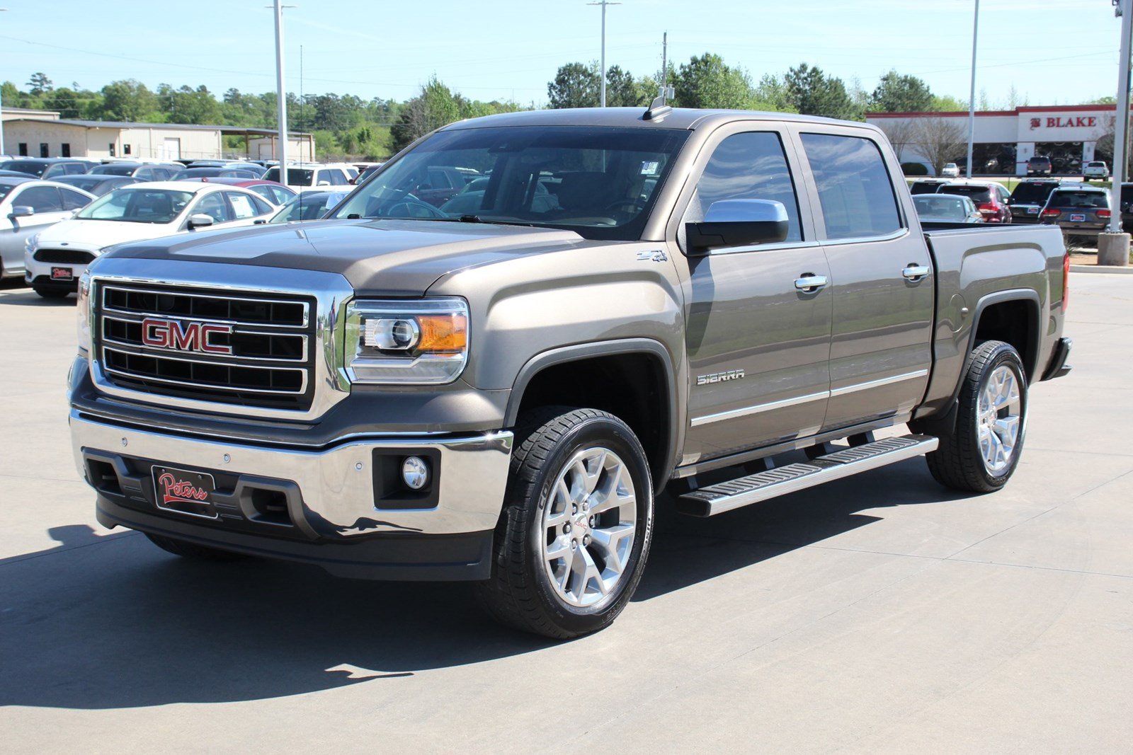 Pre-Owned 2015 GMC Sierra 1500 SLT 4D Crew Cab in Longview #9661PA ...