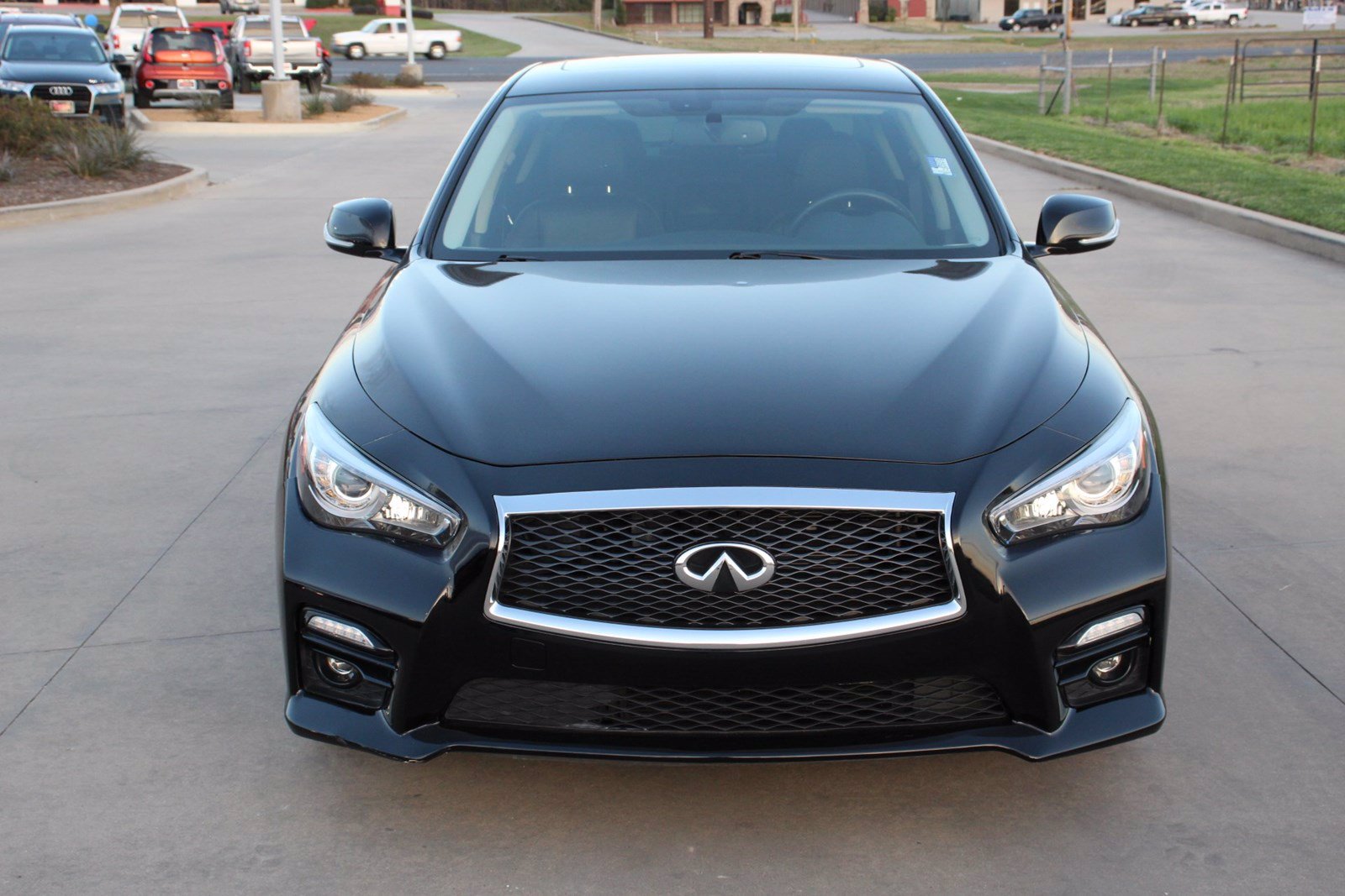 Pre-Owned 2017 INFINITI Q50 Red Sport 400 4D Sedan in Longview #A4087